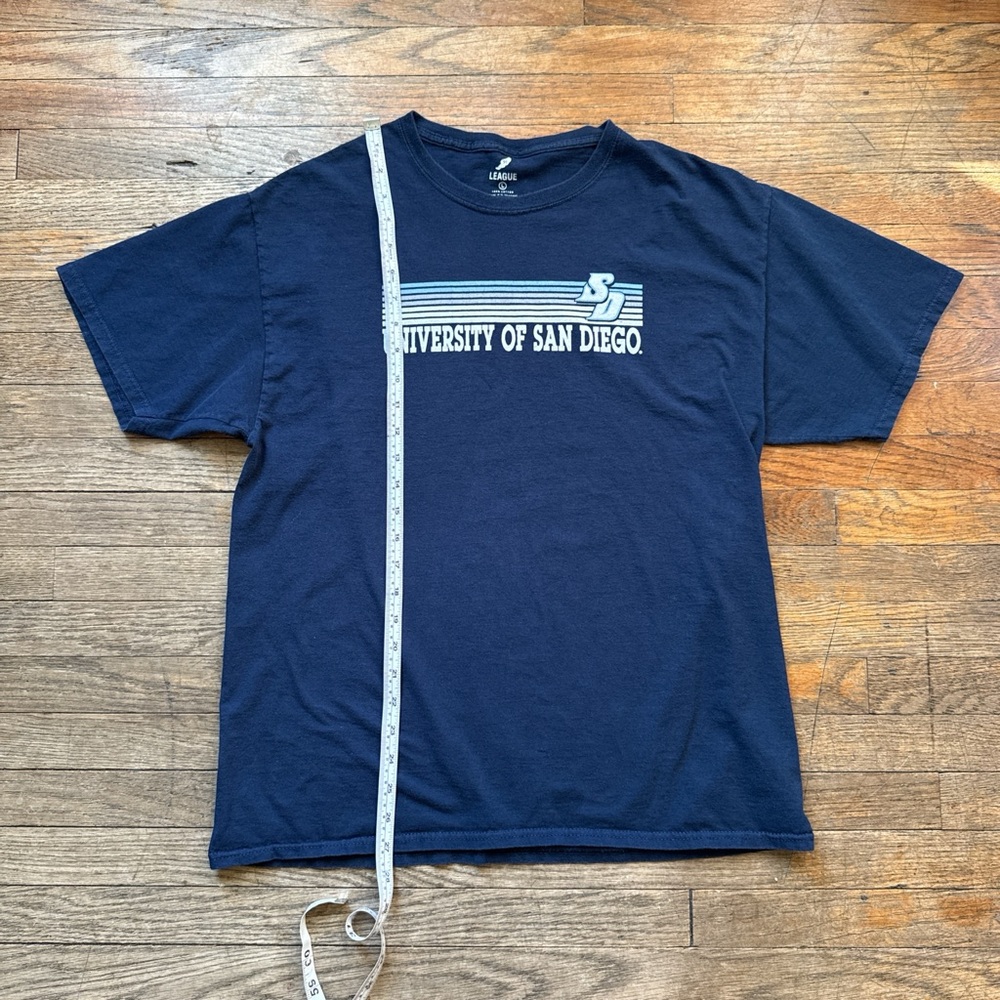League Navy University Tee
